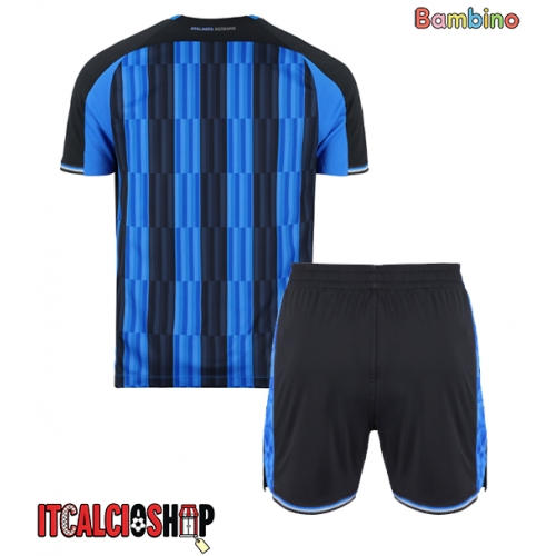 Atalanta Prima Maglia Bambino 2026-27 Manica Corta (+ Pantaloni corti)